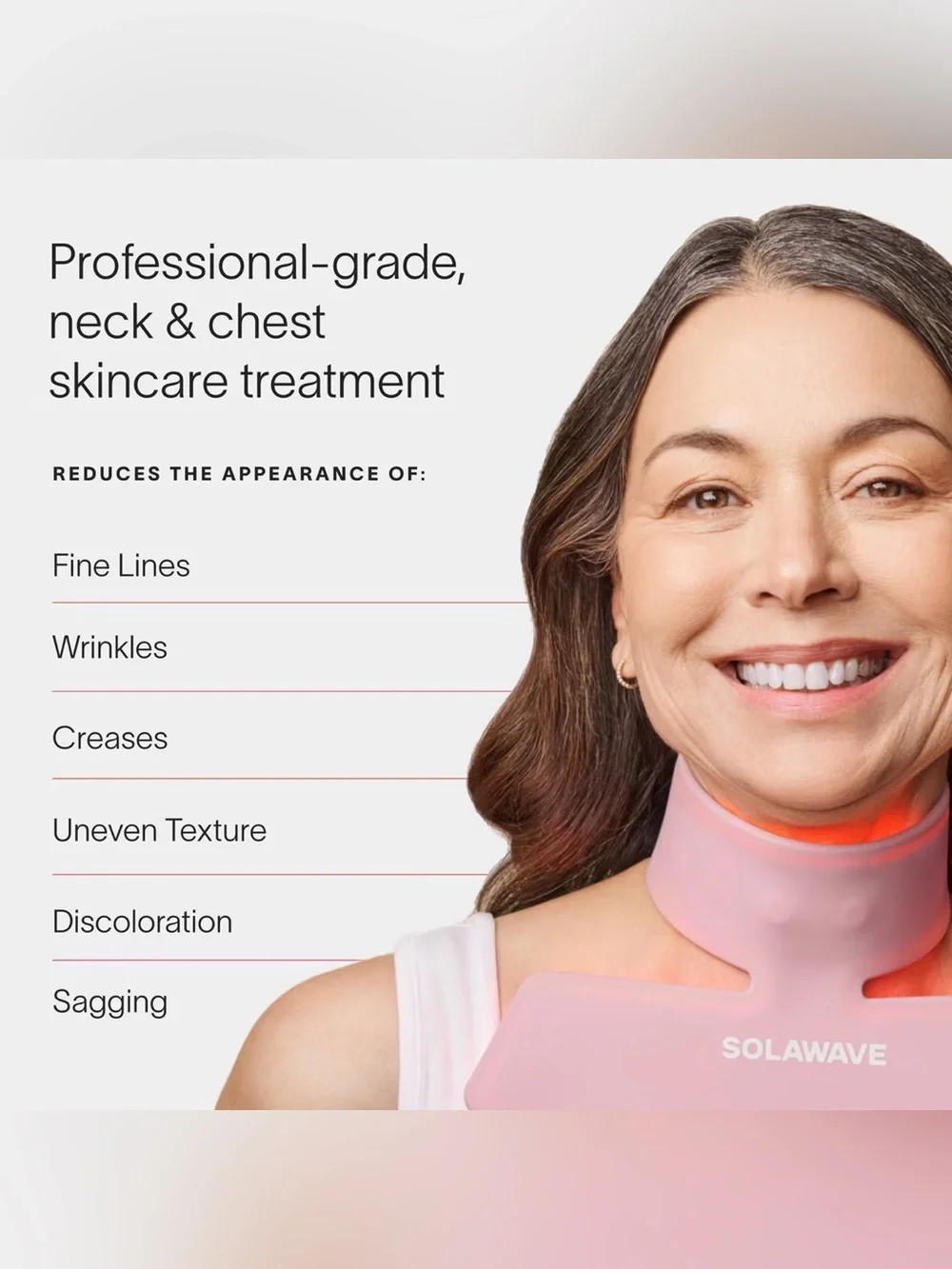 Solawave BOGO - Pink LED Facial & Neck+Chest Masks